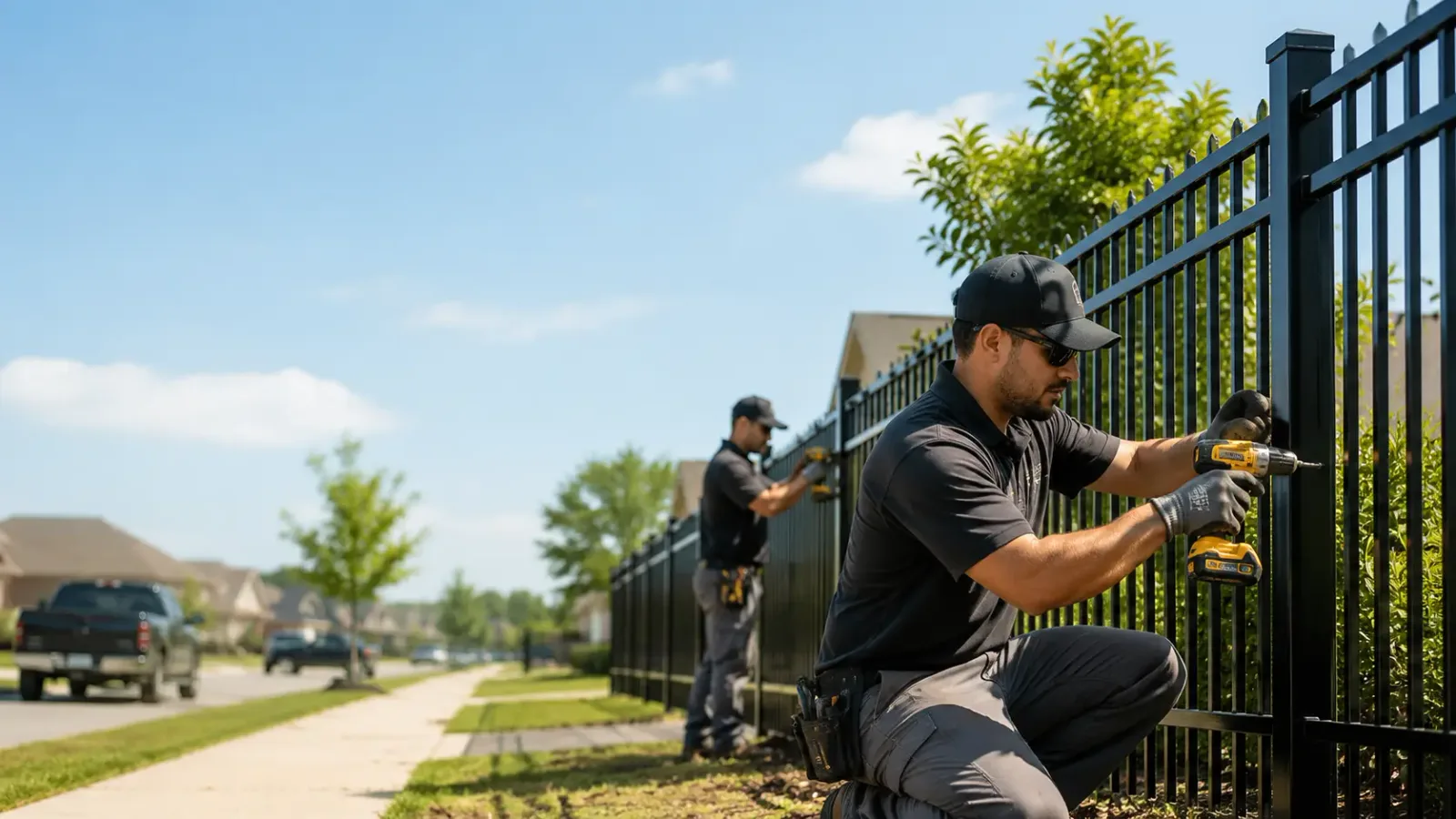 Metal Fence Installation in Monroe, WA